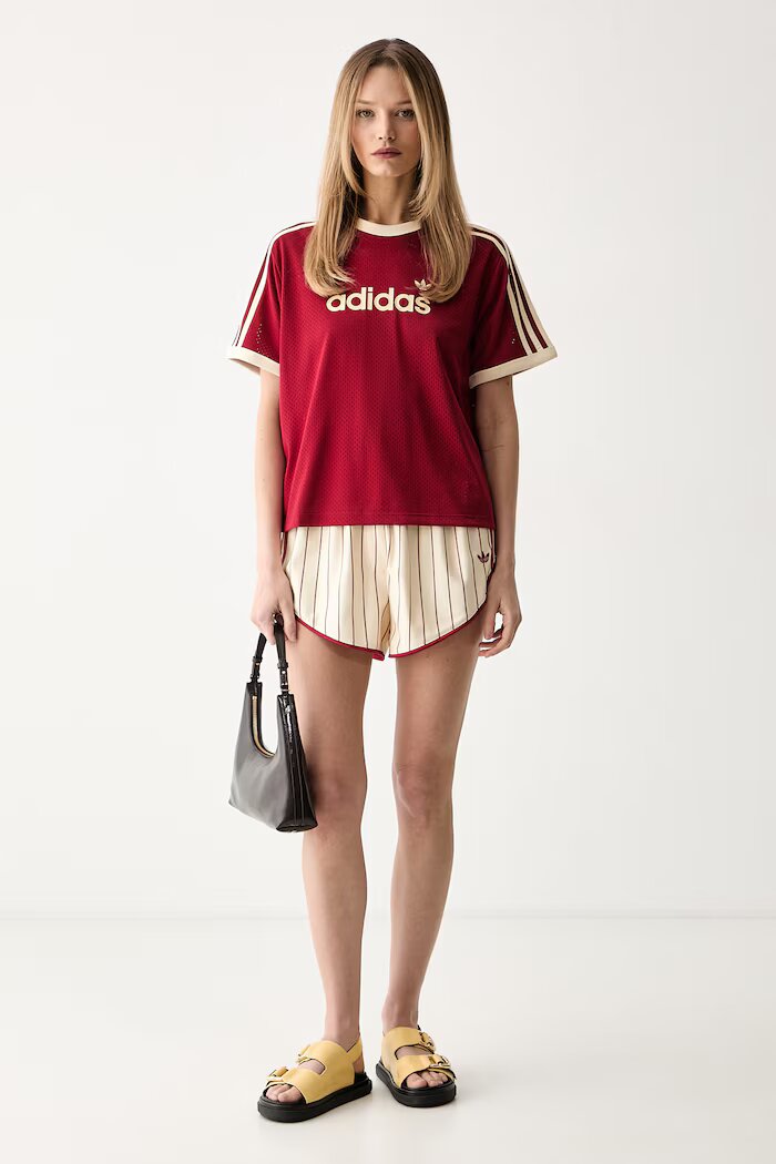 adidas Originals тениска дамска червена KS9840