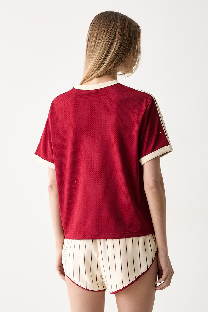 adidas Originals тениска дамска червена KS9840