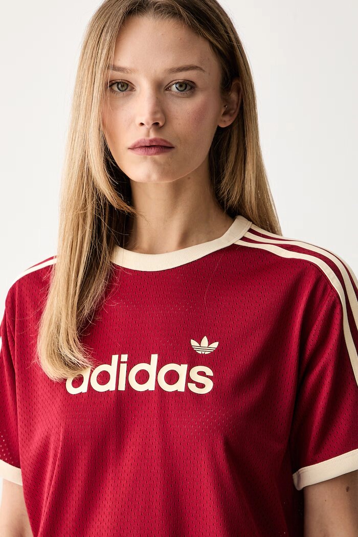 adidas Originals тениска дамска червена KS9840
