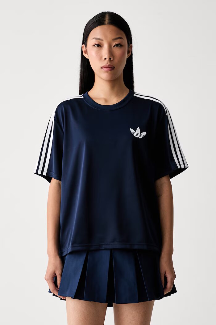 adidas Originals тениска дамска Firebird тъмносиня KS4801