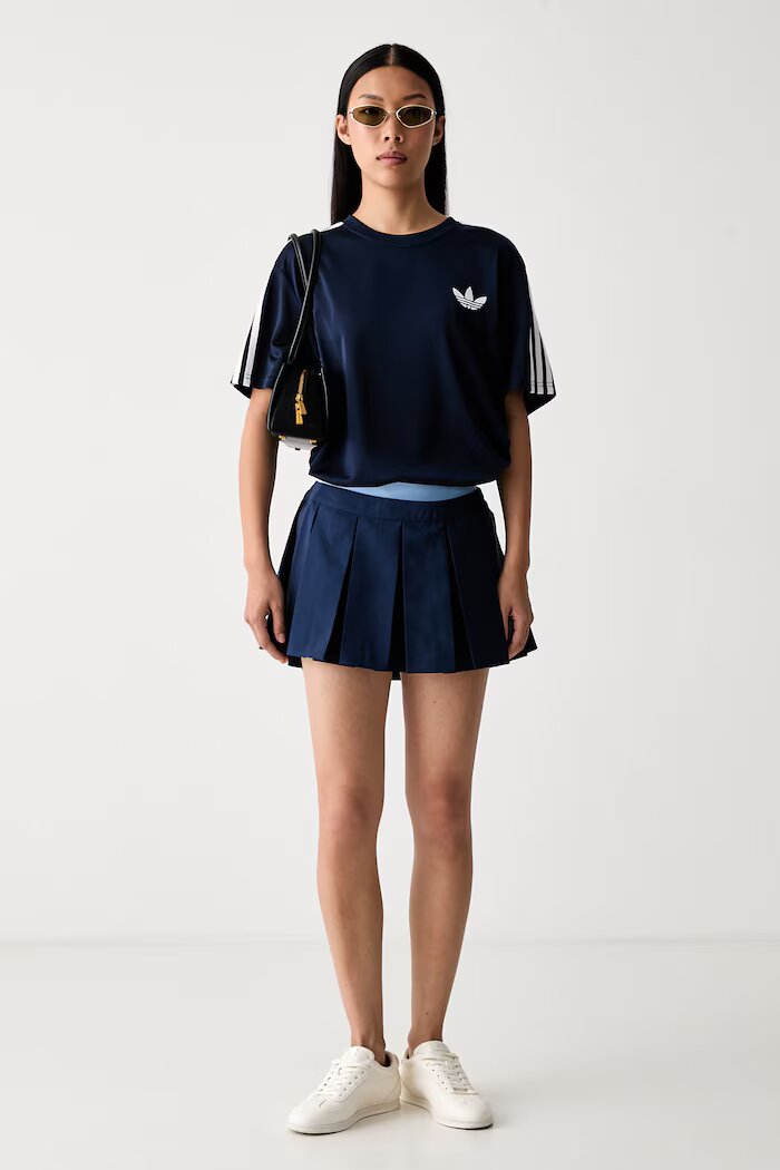 adidas Originals тениска дамска Firebird тъмносиня KS4801