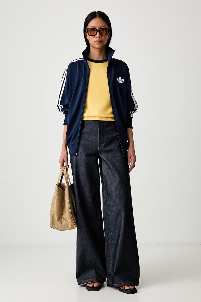 adidas Originals тениска дамска Heather жълта KS9990