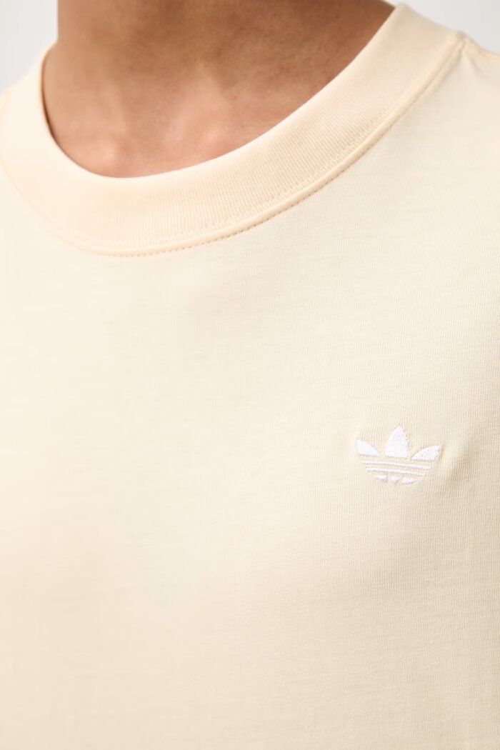 adidas Originals тениска дамска от памук Essentials жълта KT4803