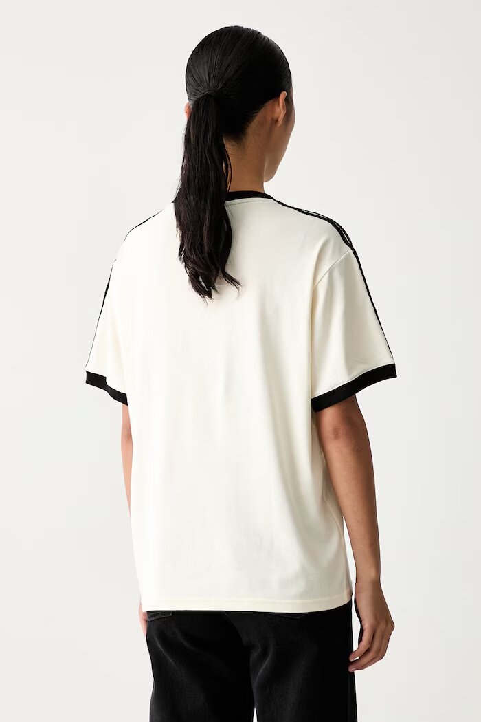 adidas Originals тениска дамска от памук с еластан бежова KX1881