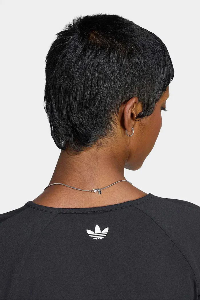 adidas Originals тениска дамска с памук черна LD5341