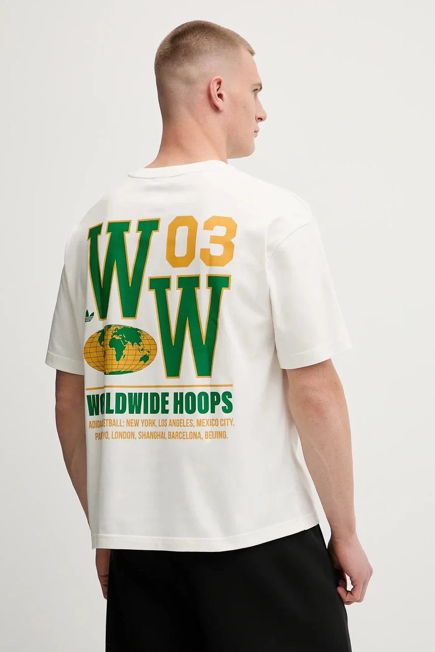 adidas Originals Тениска Glbl Hoops Tee