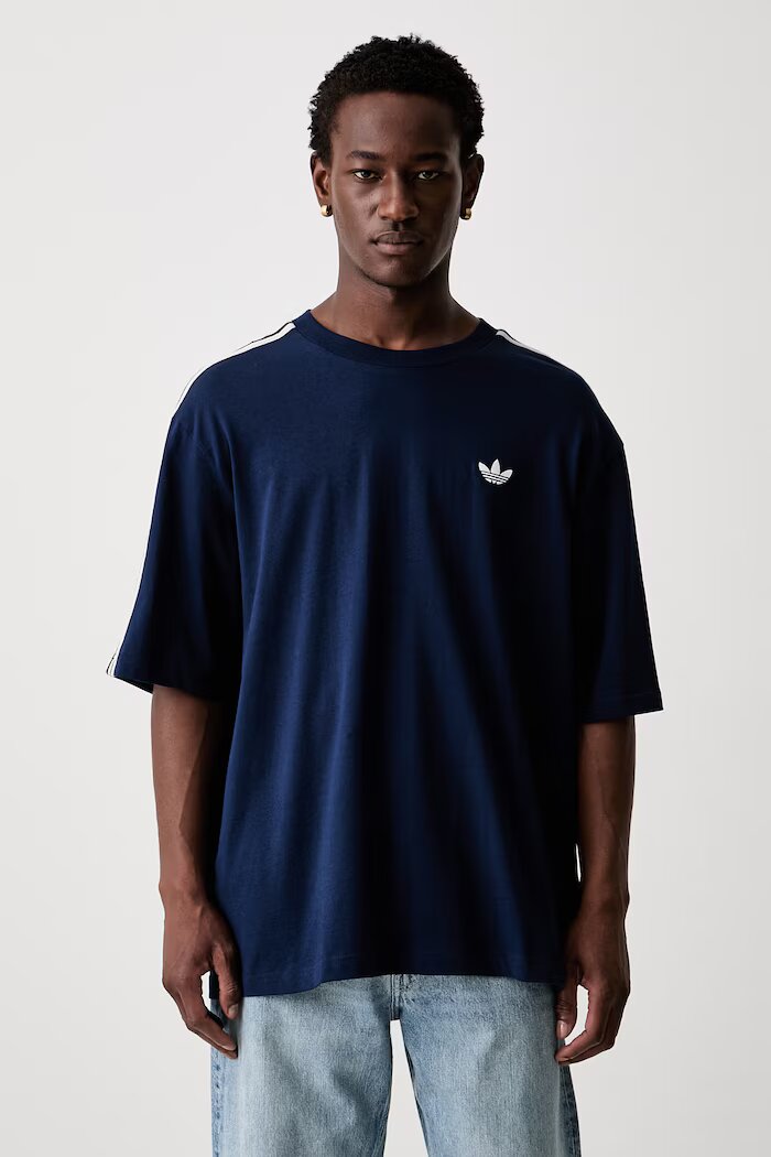 adidas Originals тениска мъжка от памук Adicolor тъмносиня KS7414