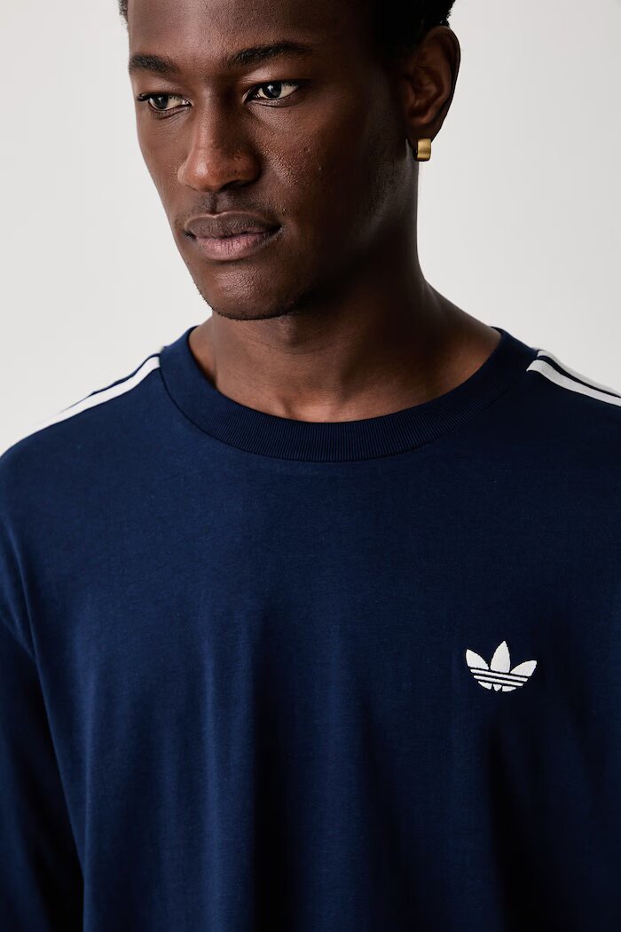 adidas Originals тениска мъжка от памук Adicolor тъмносиня KS7414