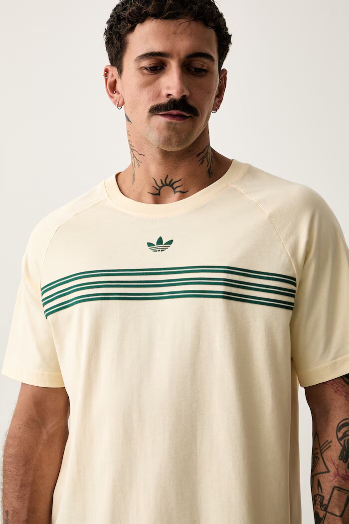 adidas Originals тениска мъжка от памук бежова KR7217