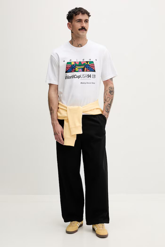 adidas Originals тениска мъжка от памук бяла KD3817