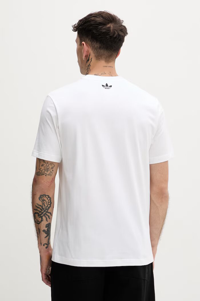 adidas Originals тениска мъжка от памук бяла KE2745