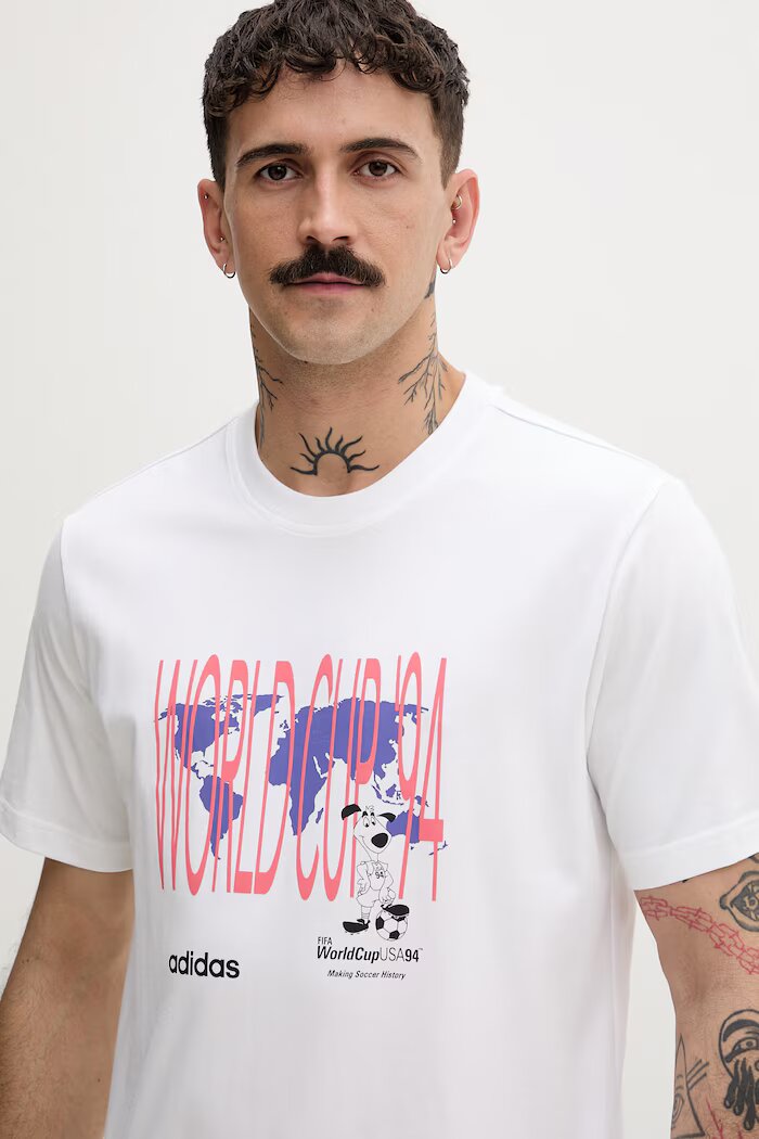 adidas Originals тениска мъжка от памук бяла KE2745