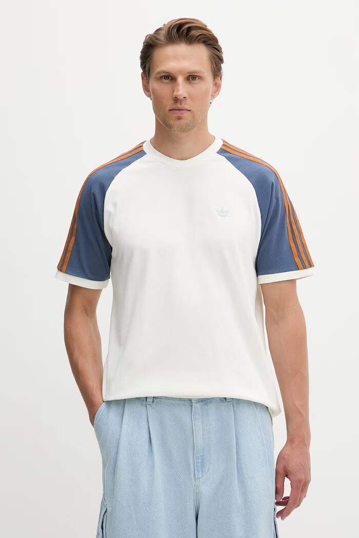 adidas Originals тениска мъжка от памук Cali бежова KX1261