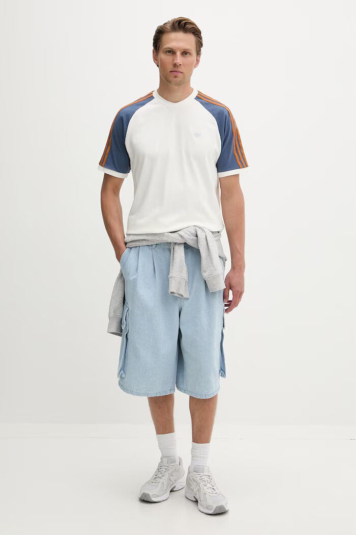 adidas Originals тениска мъжка от памук Cali бежова KX1261