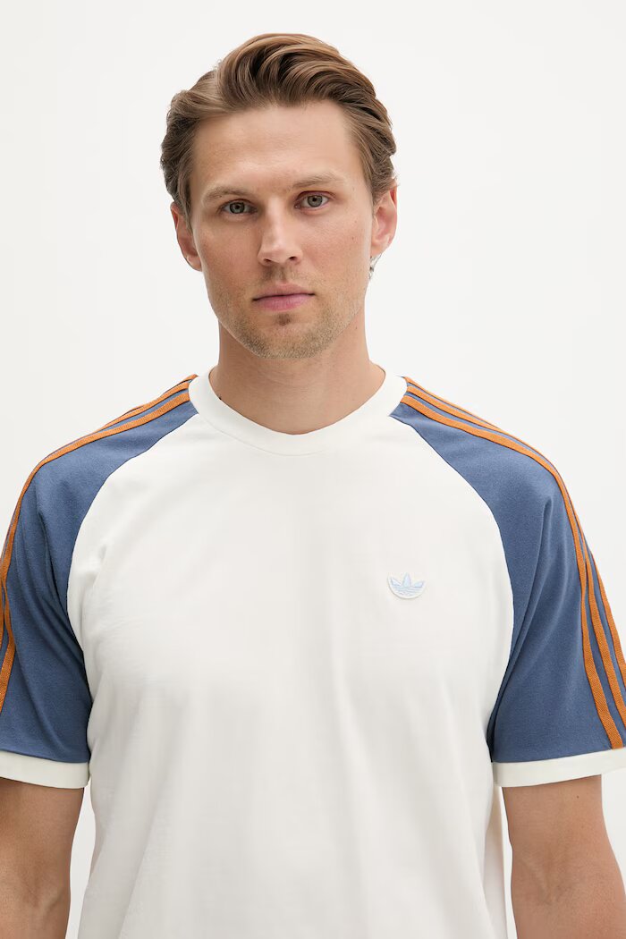 adidas Originals тениска мъжка от памук Cali бежова KX1261