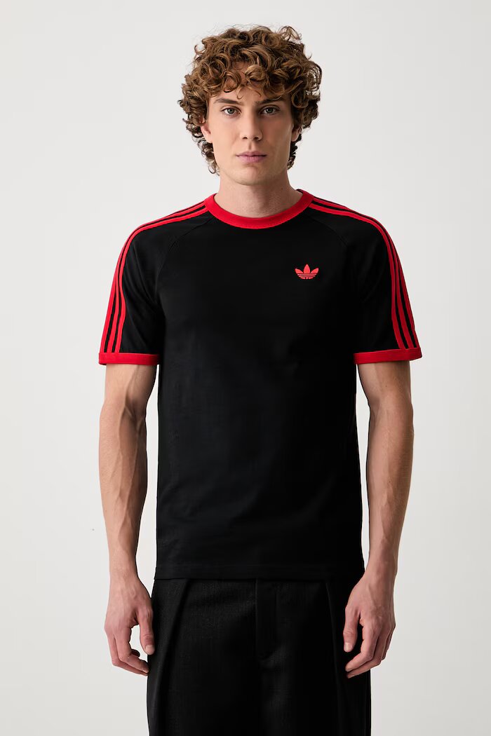 adidas Originals тениска мъжка от памук черна KW0121