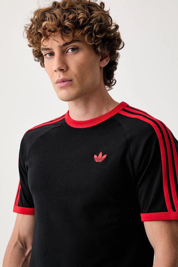 adidas Originals тениска мъжка от памук черна KW0121