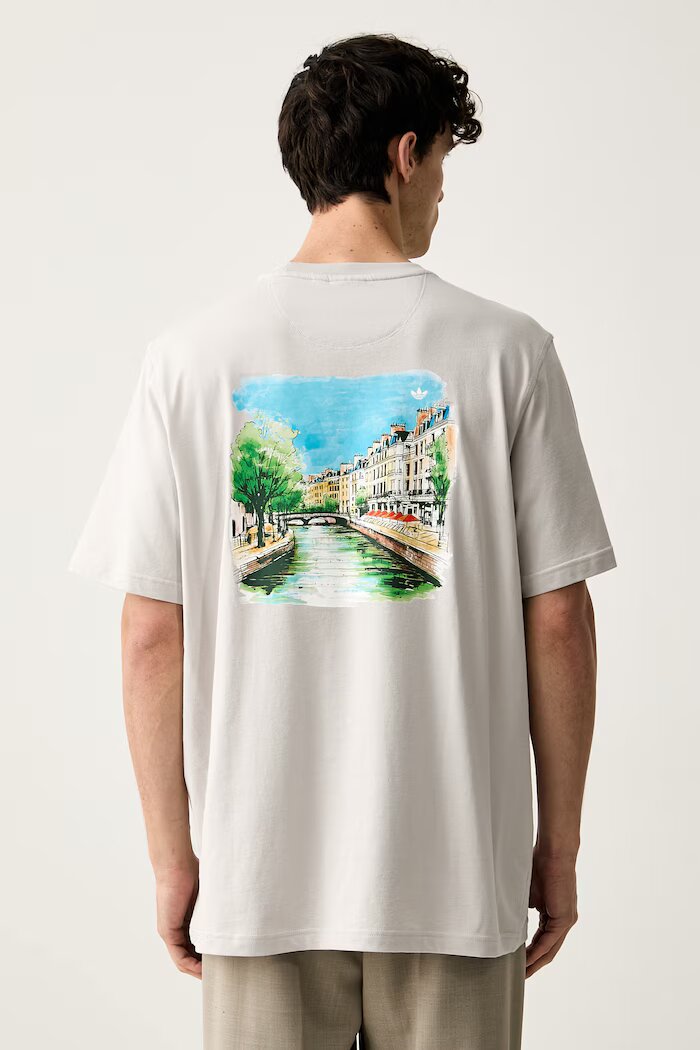 adidas Originals тениска мъжка от памук сива LF8977