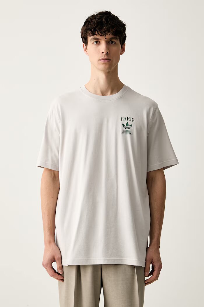 adidas Originals тениска мъжка от памук сива LF8977