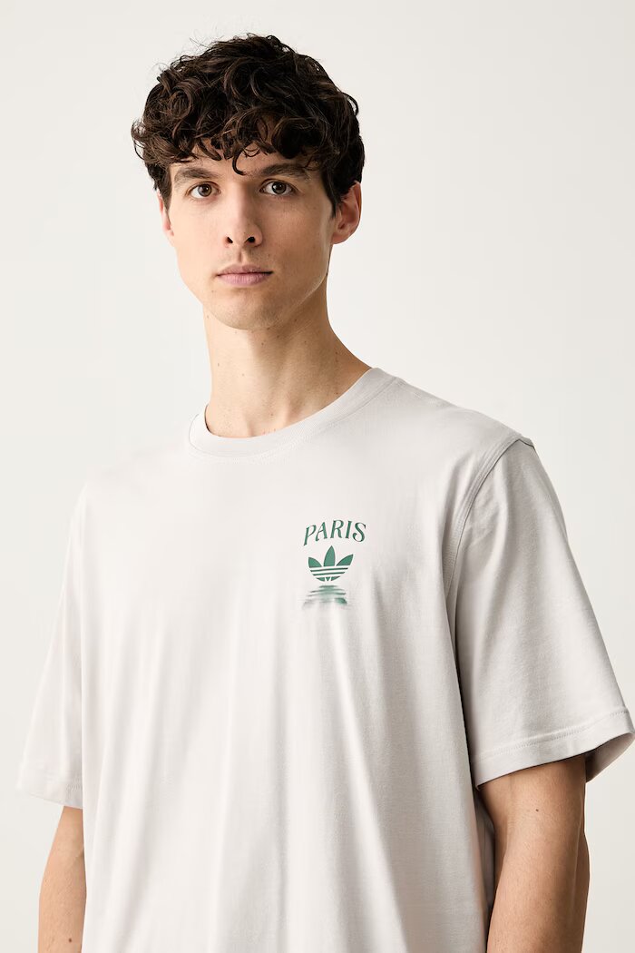 adidas Originals тениска мъжка от памук сива LF8977