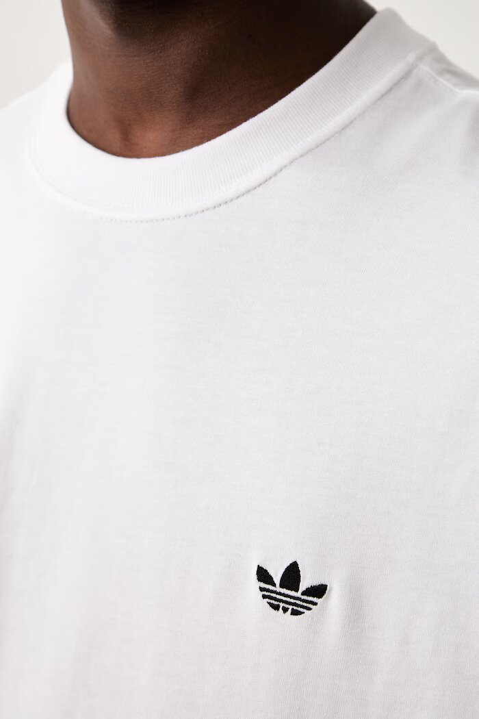 adidas Originals тениска мъжка от памук Trefoil бяла KS9760