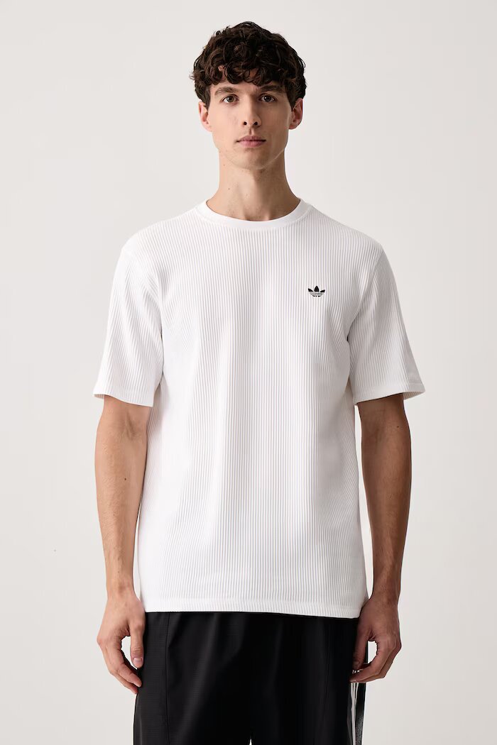 adidas Originals тениска мъжка от памук Trefoil Essentials бяла KT2443