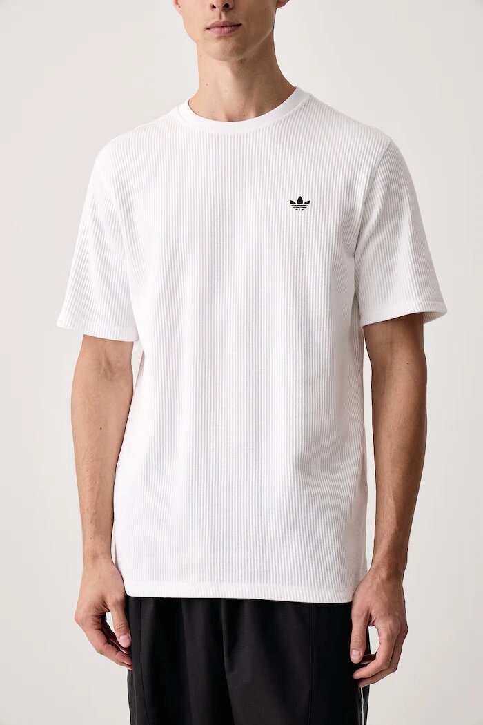 adidas Originals тениска мъжка от памук Trefoil Essentials бяла KT2443
