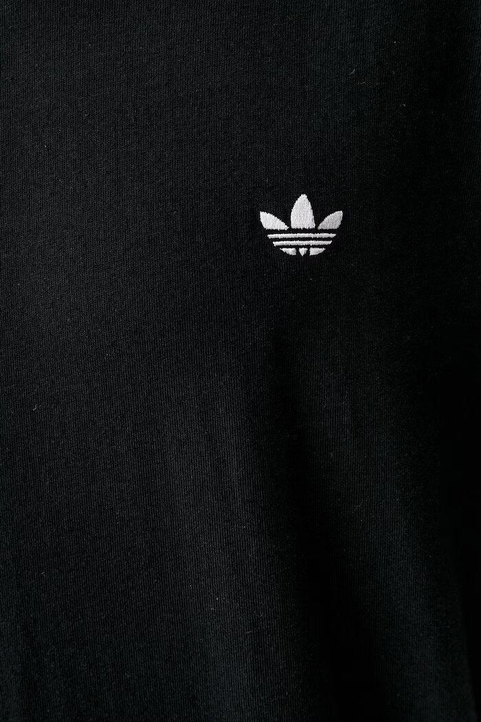 adidas Originals тениска мъжка от памук Trefoil Essentials черна IA7532