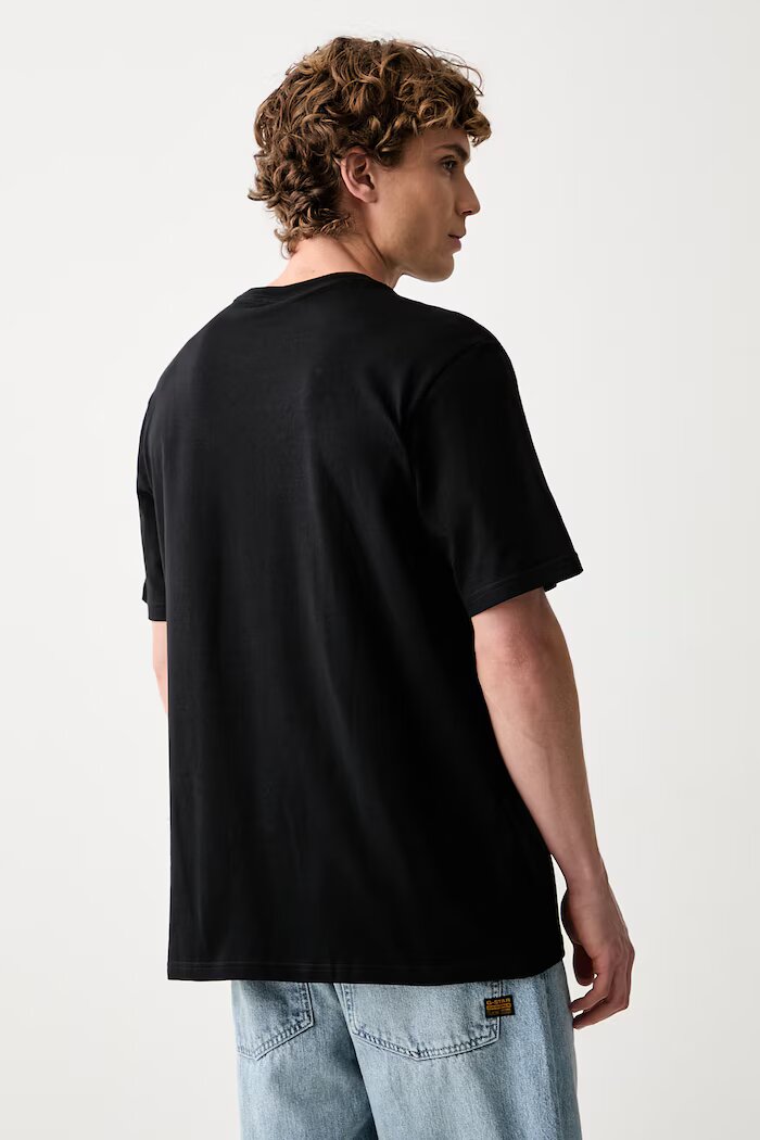 adidas Originals тениска мъжка от памук Trefoil Essentials черна KS8890