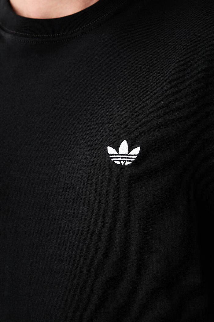 adidas Originals тениска мъжка от памук Trefoil Essentials черна KS8890