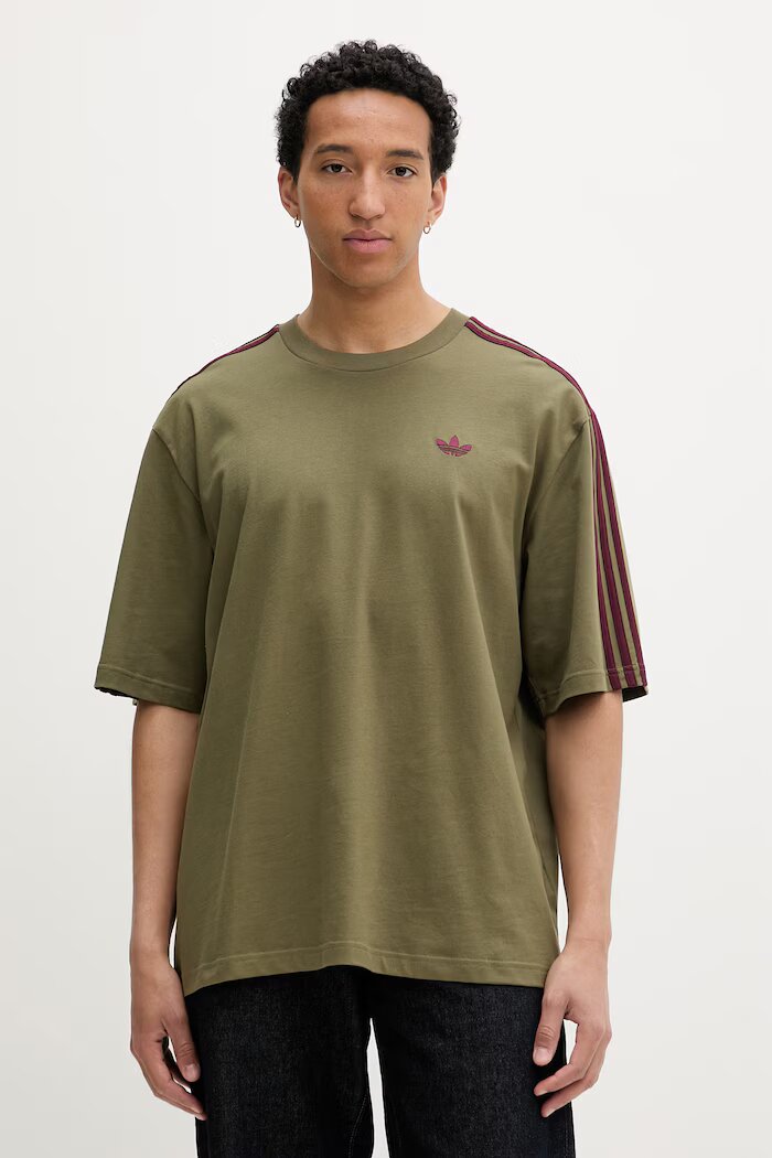 adidas Originals тениска мъжка от памук зелена KE1590