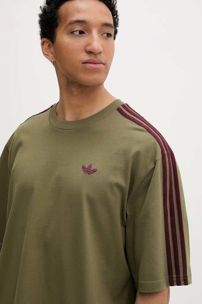 adidas Originals тениска мъжка от памук зелена KE1590