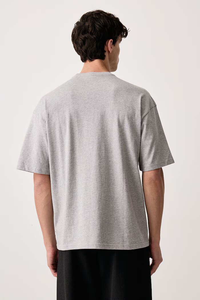adidas Originals тениска мъжка с памук Trefoil Essentials сива IA7533
