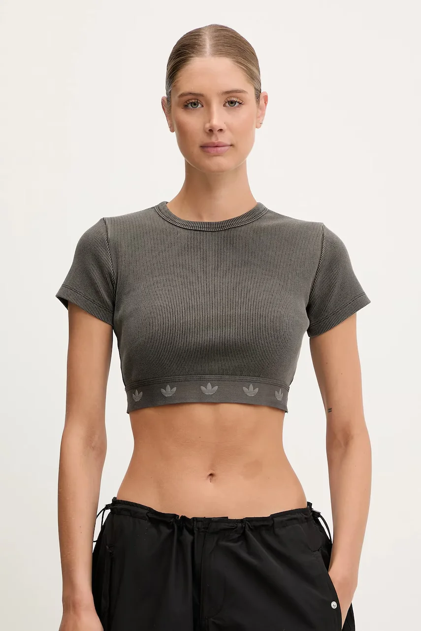 adidas Originals Тениска Rib SS Top