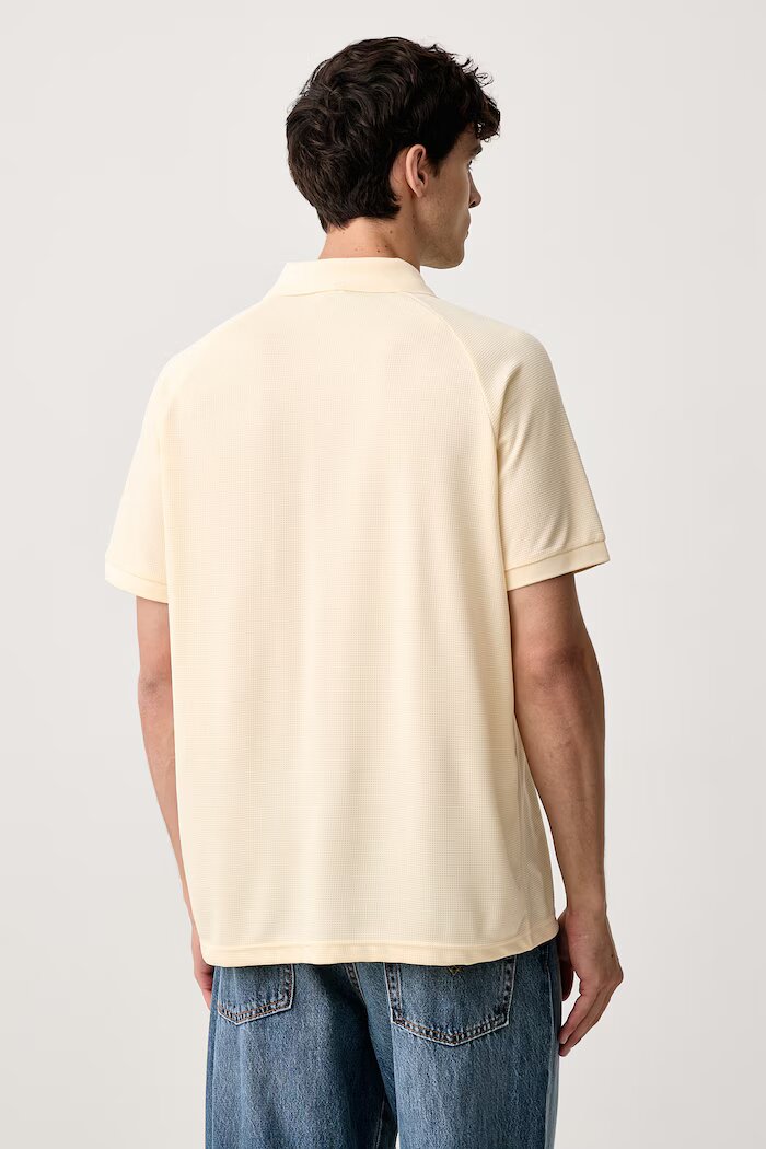 adidas Originals тениска с яка мъжка жълта KT4305