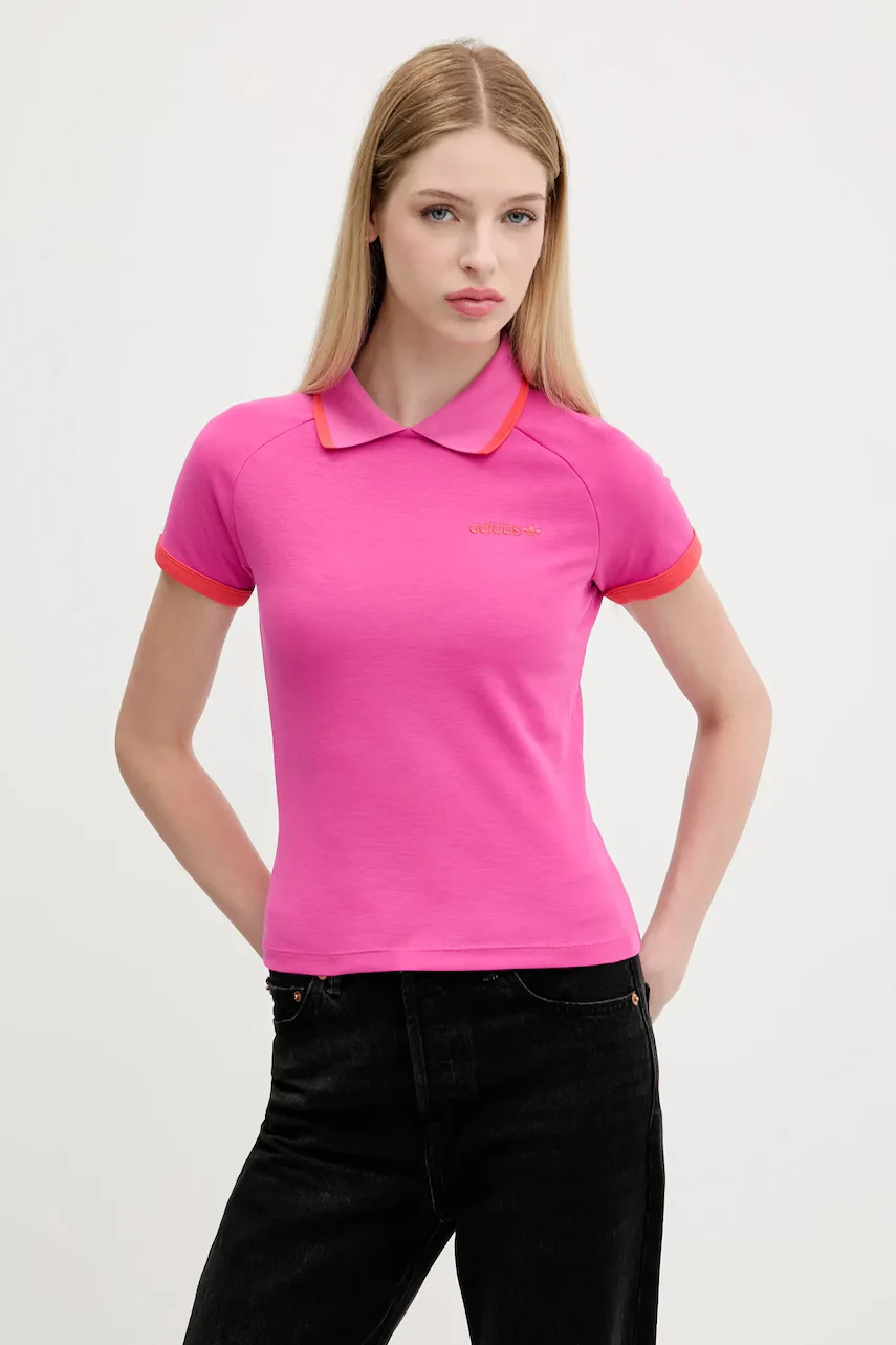 adidas Originals Тениска с яка Short Polo