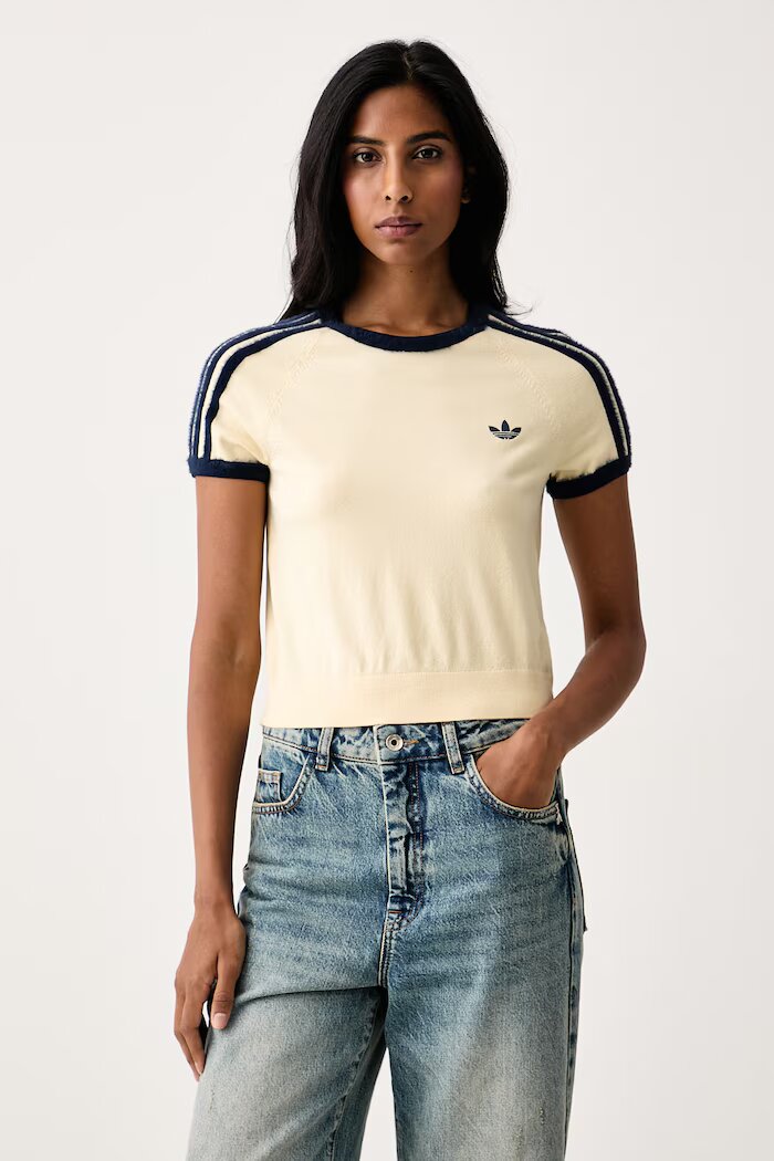 adidas Originals тениска тип пуловер дамска бежова KS7376