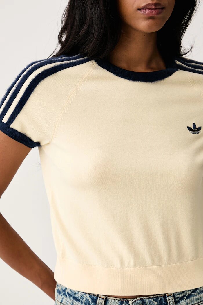 adidas Originals тениска тип пуловер дамска бежова KS7376
