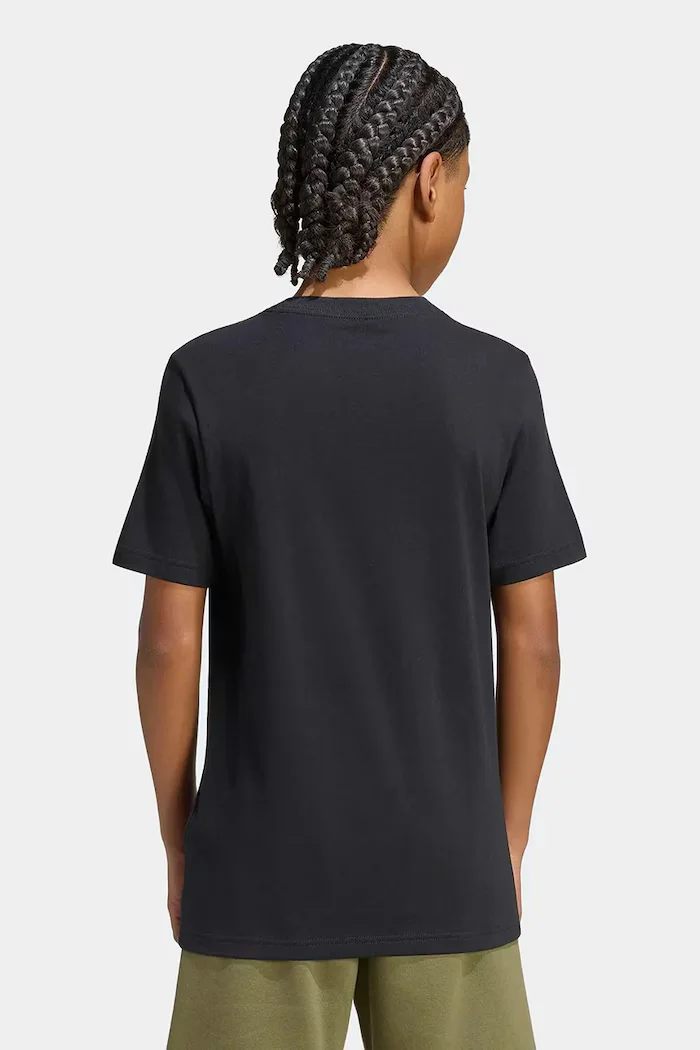 adidas Originals тениска за деца от памук черна KR0875