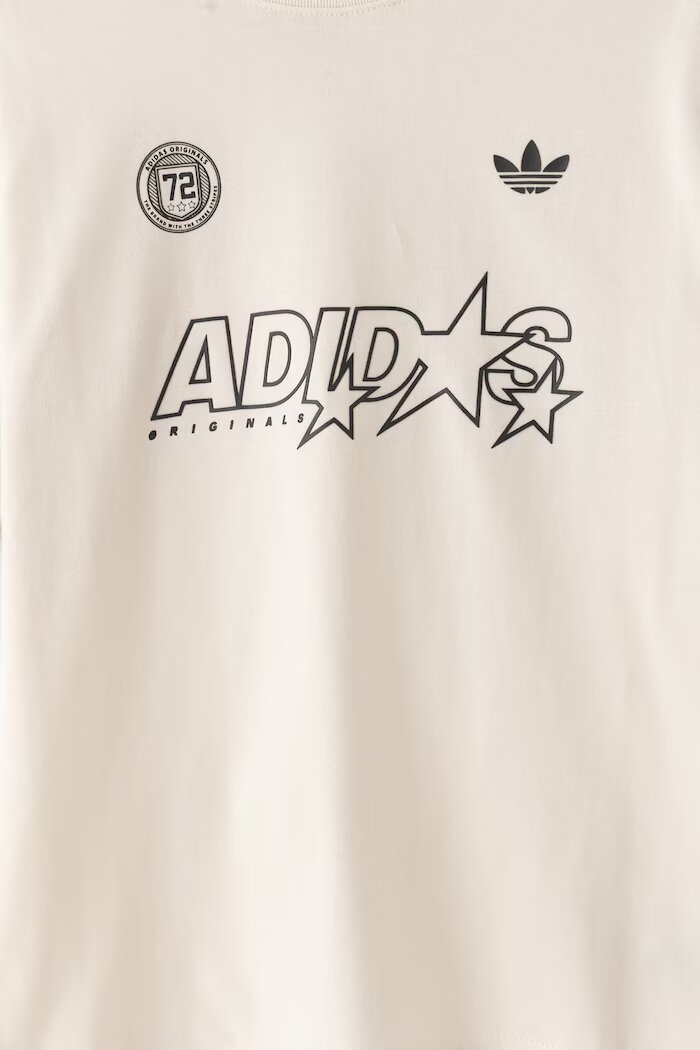 adidas Originals тениска за деца от памук LOGO PLAY бяла LH4732
