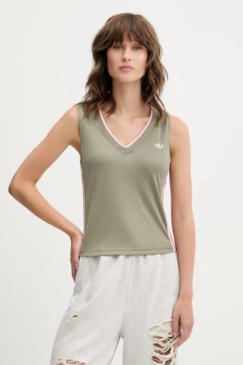 adidas Originals Топ V-Neck
