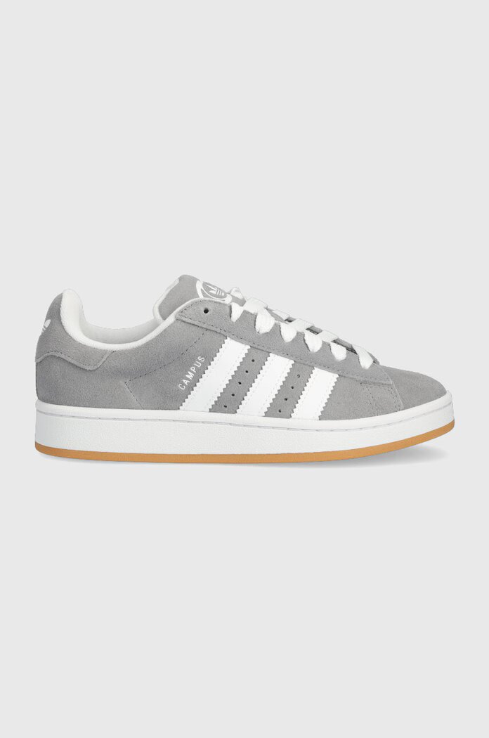 adidas Originals Велурени маратонки Campus 00s Campus0s в сиво HQ6507