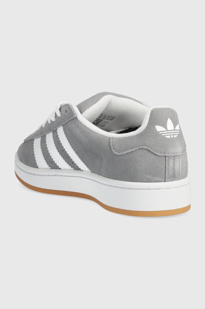 adidas Originals Велурени маратонки Campus 00s Campus0s в сиво HQ6507
