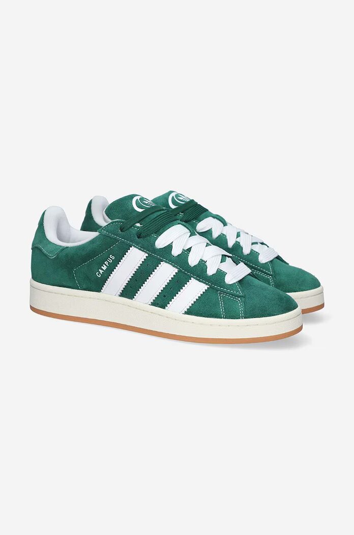 adidas Originals Велурени маратонки Campus 00s Campus0s в зелено H03472