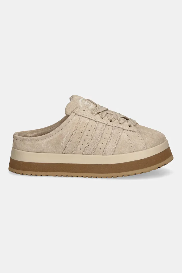 adidas Originals Велурени маратонки Campus 00s в бежово JR3732
