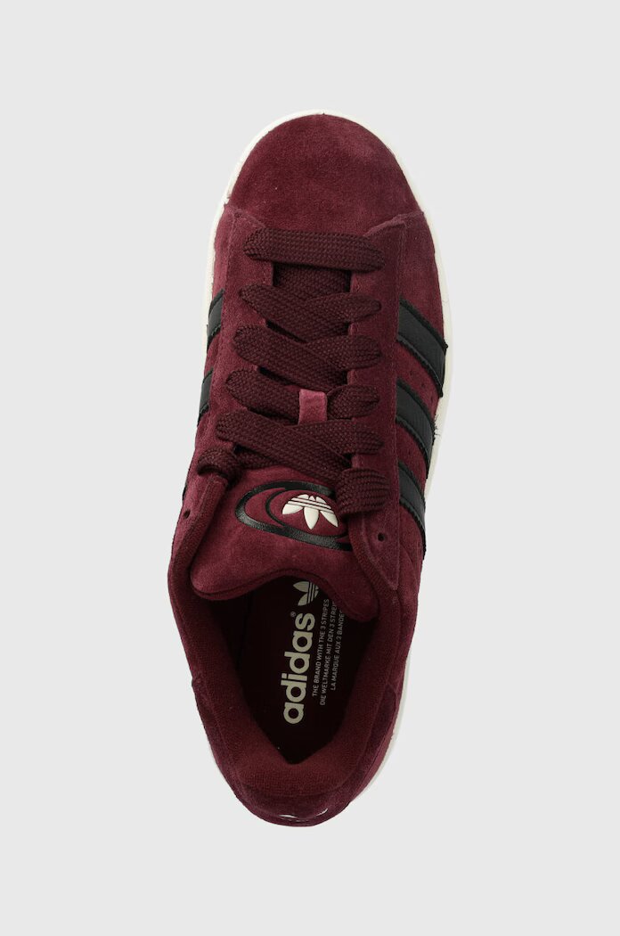 adidas Originals Велурени маратонки Campus 00s в бордо IF8765
