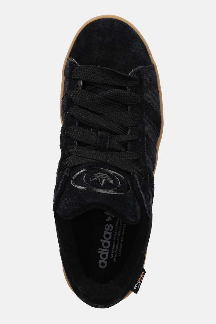 adidas Originals Велурени маратонки Campus 00s в черно JH7607
