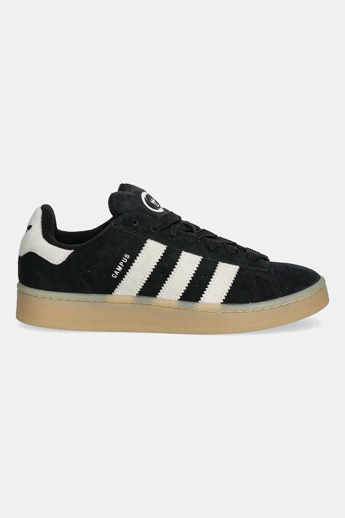 adidas Originals Велурени маратонки Campus 00S в черно JQ8354
