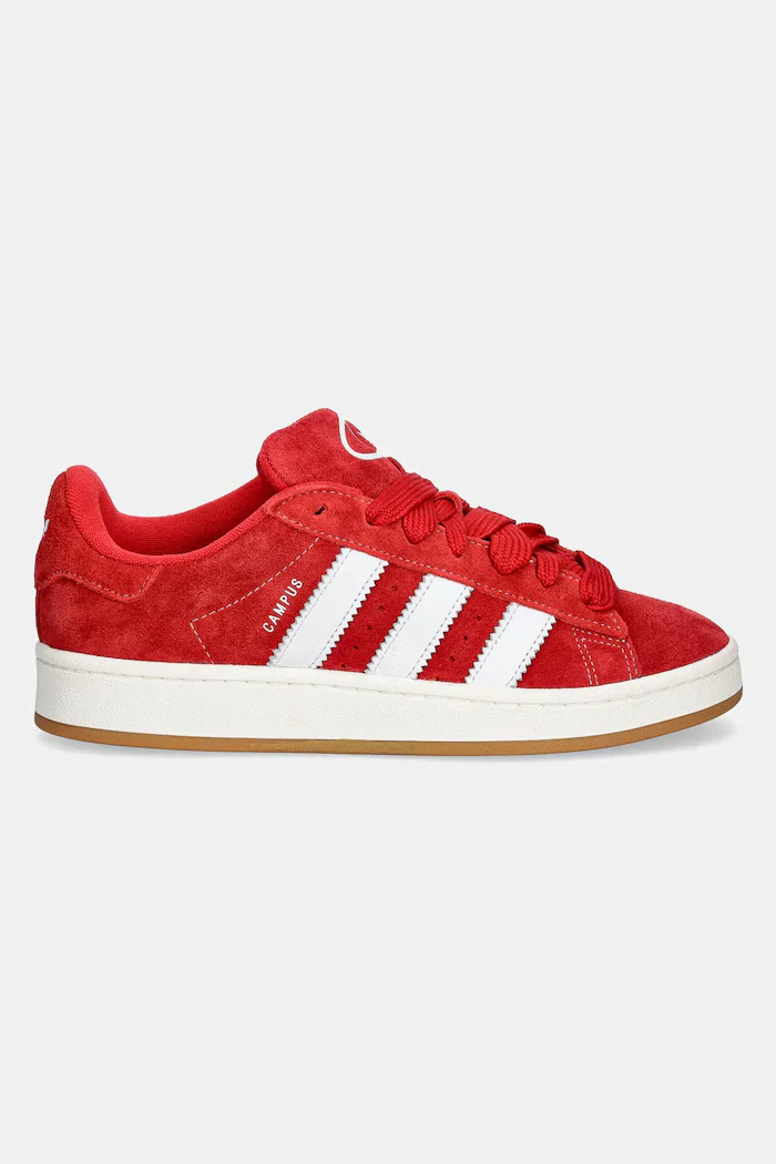 adidas Originals Велурени маратонки Campus 00S в червено H03474