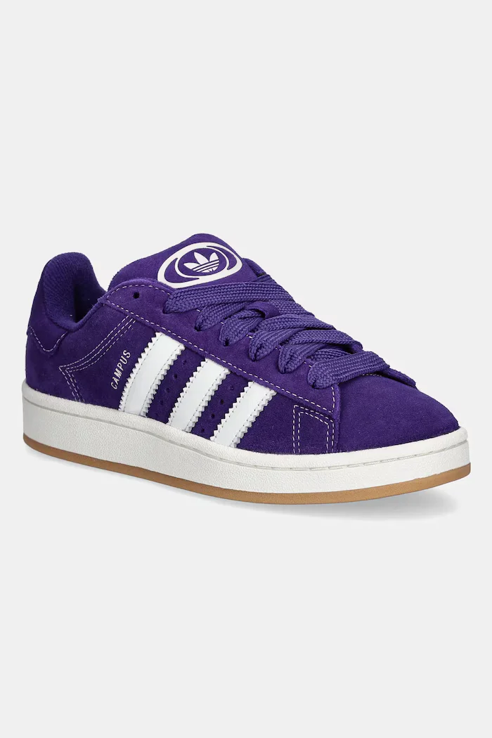 adidas Originals Велурени маратонки Campus 00s в лилаво JH7284